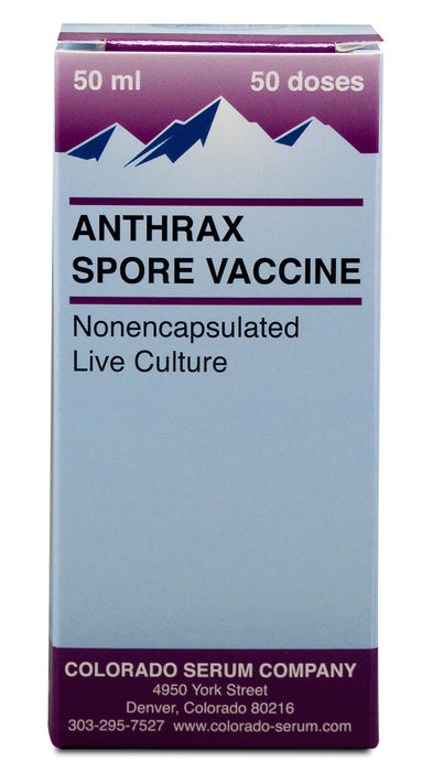 Anthrax Spore Vaccine - Jeffers - Animal Health & Wellness > Vaccines