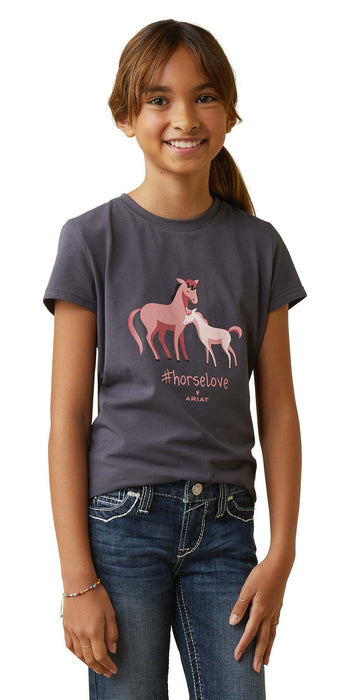 Ariat Girls #horselove T-Shirt - Jeffers - Children > Girls > Shirts & Tees