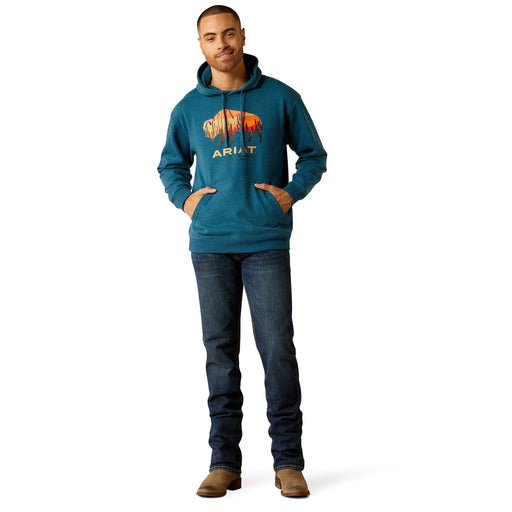 Ariat Mens Bison Plains Hoodie - Jeffers - Farm & Ranch Supplies > Apparel & Accessories