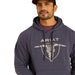 Ariat Mens Southwest Longhorn Hoodie - Jeffers - Men > Men's Clothing > Men's Jackets & Outerwear