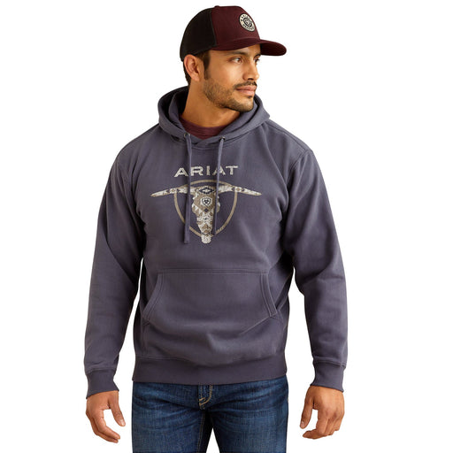 Ariat Mens Southwest Longhorn Hoodie - Jeffers - Men > Men's Clothing > Men's Jackets & Outerwear