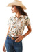 Ariat Western VenTek Short Sleeve Shirt - Jeffers - Women > Women's Clothing