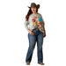 Ariat Women's Cattle Call Oversized Longsleeve Shirt - Jeffers - Farm & Ranch Supplies > Apparel & Accessories