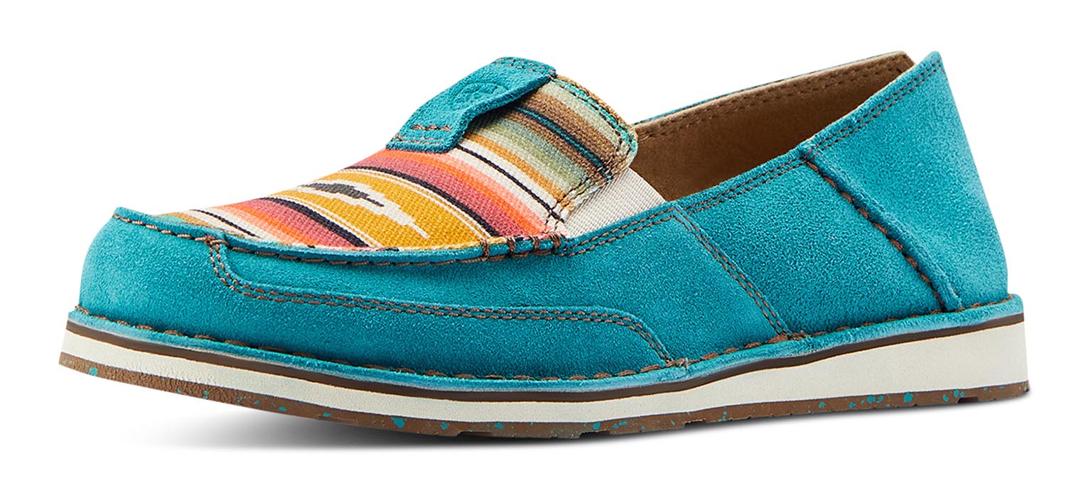 Ariat Women's Cruisers, Teal & Suede - Jeffers - Women > Boys > Shoes, Boots