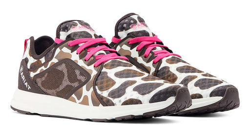 Ariat Women's Fuse Tennis Shoes, Cow Print - Jeffers - Women > Boys > Shoes, Boots