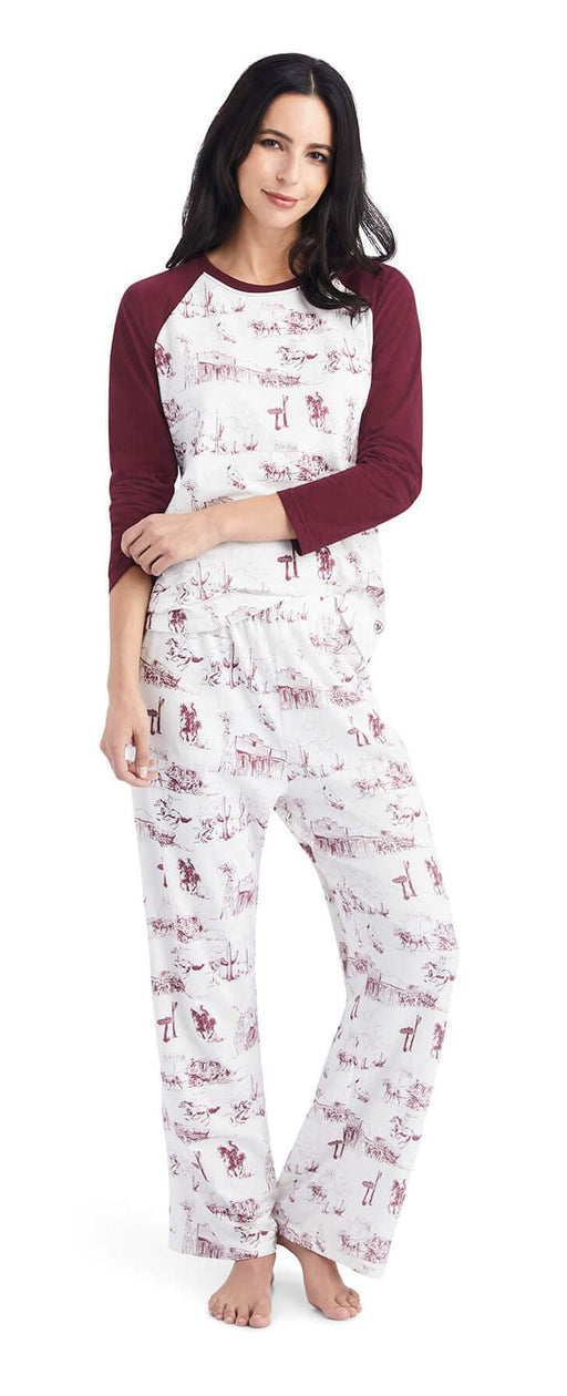 Ariat Women's Pajama Set, Western Toile - Jeffers - Women > Women's Clothing