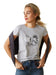 Ariat Women's Toile Scene T-Shirt, Heather Gray - Jeffers - Women > Women's Clothing