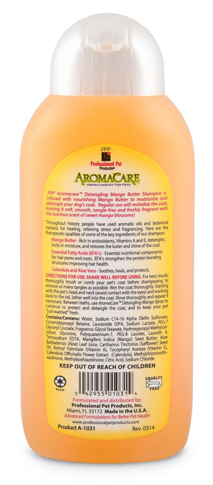 AromaCare Detangling Mango Shampoo, 13.5 oz - Jeffers - Animal & Pet Supplies > Pet Grooming > Pet Shampoo & Conditioner