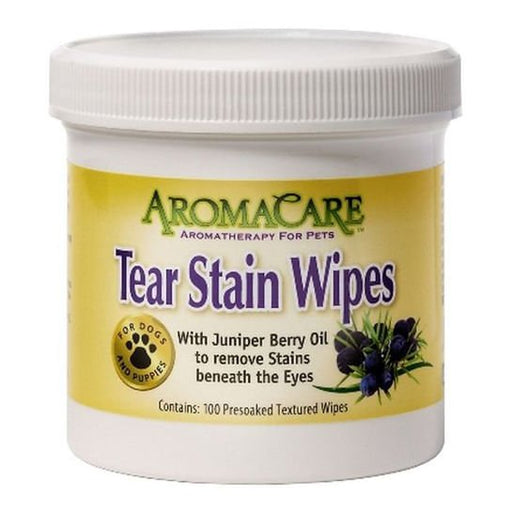 AromaCare Tear Stain Wipes, 100 ct - Jeffers - Animal & Pet Supplies > Pet Grooming