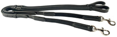 Avignon Leather & Elastic Side Reins - Jeffers - Horse Supplies > Horse Tack > Bridles & Headstalls