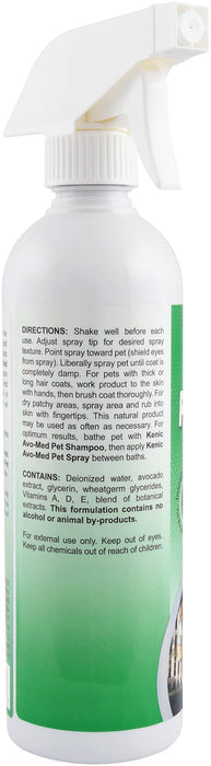 Avo - Med Conditioning Spray, 17 oz - Jeffers - Animal Health & Wellness > Skin & Coat Care