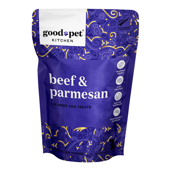 Beef & Parmesan Air Dried Dog Treats, 2.8 oz - Jeffers - Dog Supplies > Dog Treats