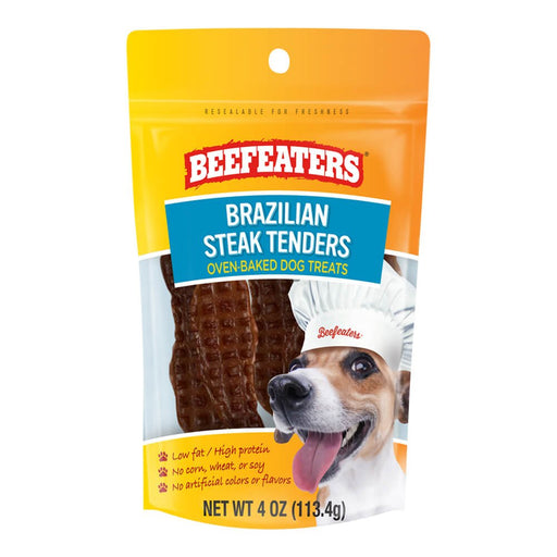 Beefeaters Brazillian Steak Tenders, 4 oz, 6 pk - Jeffers - Dog Supplies > Dog Treats