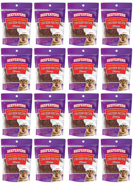 Beefeaters Chicken Fillet Shreds, 1.41 oz, Case of 12 - Jeffers - Cat Supplies > Cat Treats