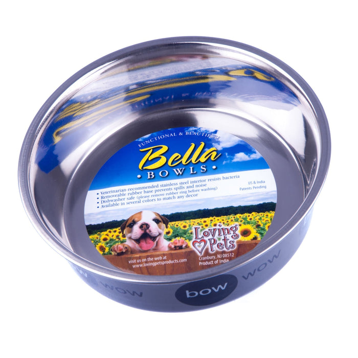 Bella Designer Dog Bowls, 1 quart - Jeffers - Animal & Pet Supplies > Pet Bowls, Feeders & Waterers