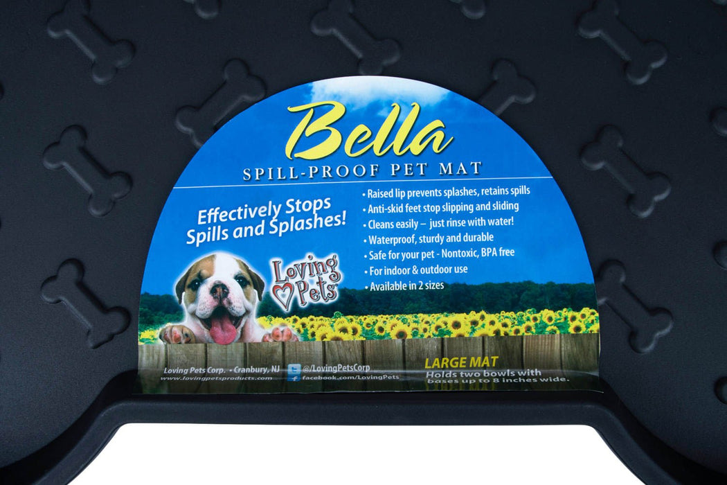 Bella Spill - Proof Dog Mat - Jeffers - Animal & Pet Supplies > Pet Bowls, Feeders & Waterers