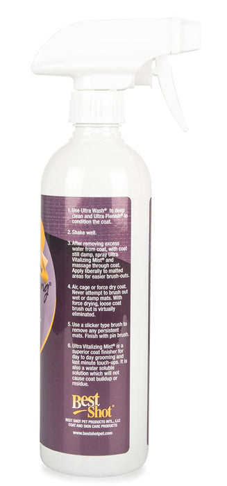 Best Shot Ultra Vitalizing Mist - Jeffers - Animal & Pet Supplies > Pet Grooming > Pet Shampoo & Conditioner