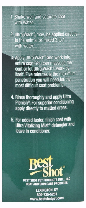 Best Shot Ultra Wash - Jeffers - Animal & Pet Supplies > Pet Grooming