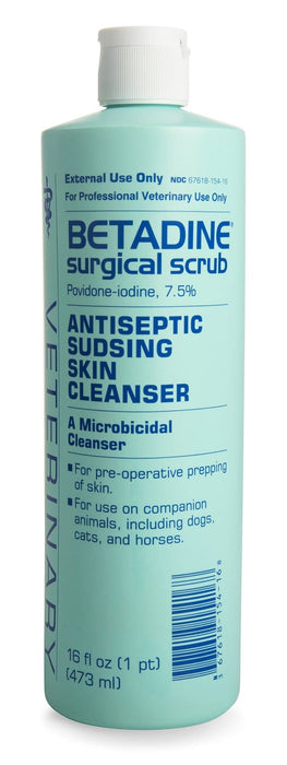 Betadine Surgical Scrub (Povidone Iodine) - Jeffers - Animal Health & Wellness > Medical Supplies