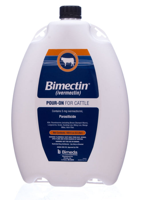 Bimectin Pour - on Dewormer - Jeffers - Animal Health & Wellness > Medicine