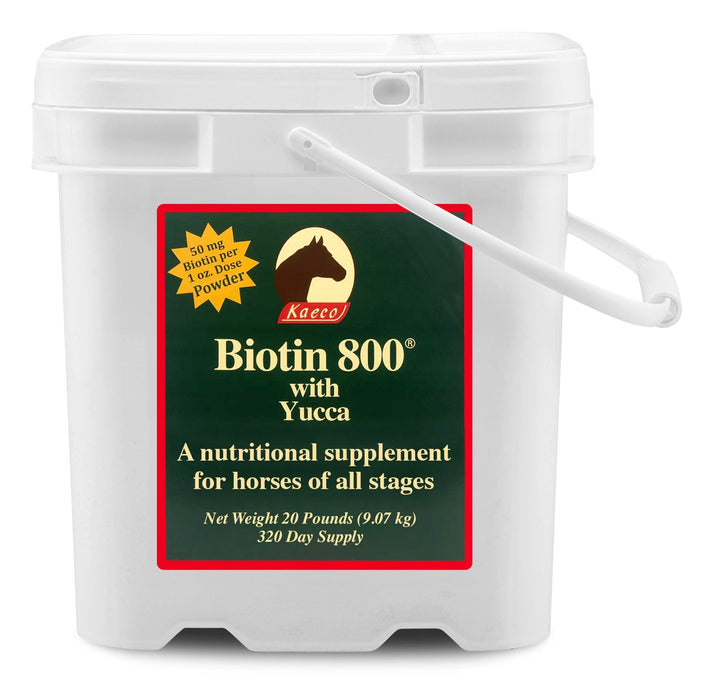 Biotin 800 Powder with Yucca - Jeffers - Animal Health & Wellness > Vitamins & Supplements