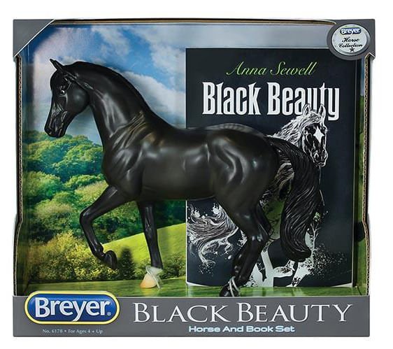 Black Beauty Horse & Book Set - Jeffers - Animal & Pet Supplies > Animal & Nature Books