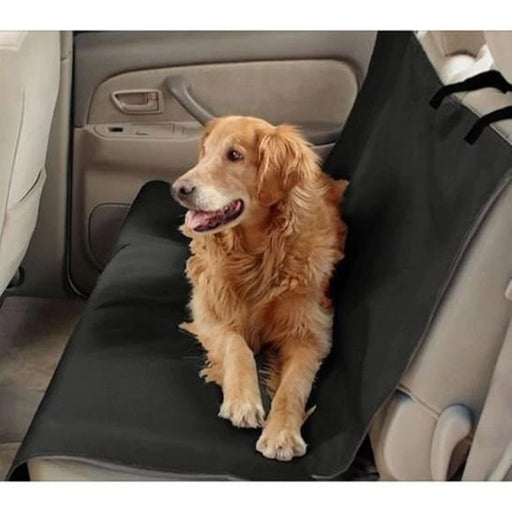 Black Waterproof Bench Pet Car Seat Cover, 56' x 47' - Jeffers - Animal & Pet Supplies > Animal & Pet Supplies