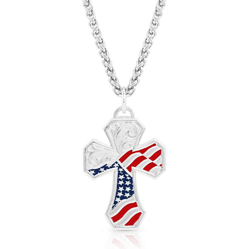 Blessed American Made Cross Necklace - Jeffers - Women > Accessories, Jewelry, Handbags