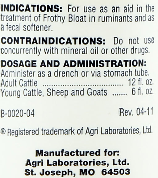 Bloat Release, 12 oz - Jeffers - Animal Health & Wellness > Medical Supplies