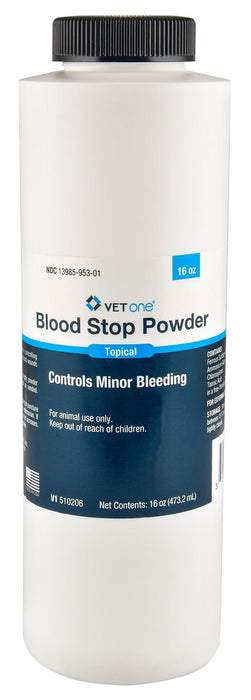 Blood Stop Powder, 16 oz - Jeffers - Animal & Pet Supplies > Pet Grooming