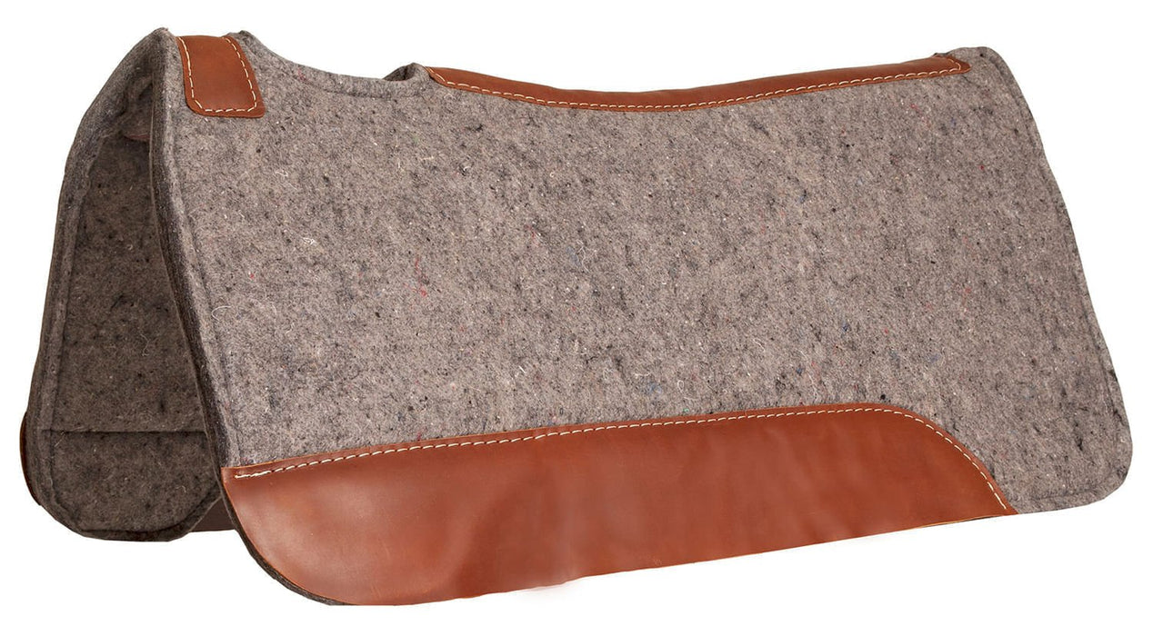 Blue Horse Felt Contoured Saddle Pad - Jeffers - Horse Supplies > Horse Tack > Saddle Pads & Blankets