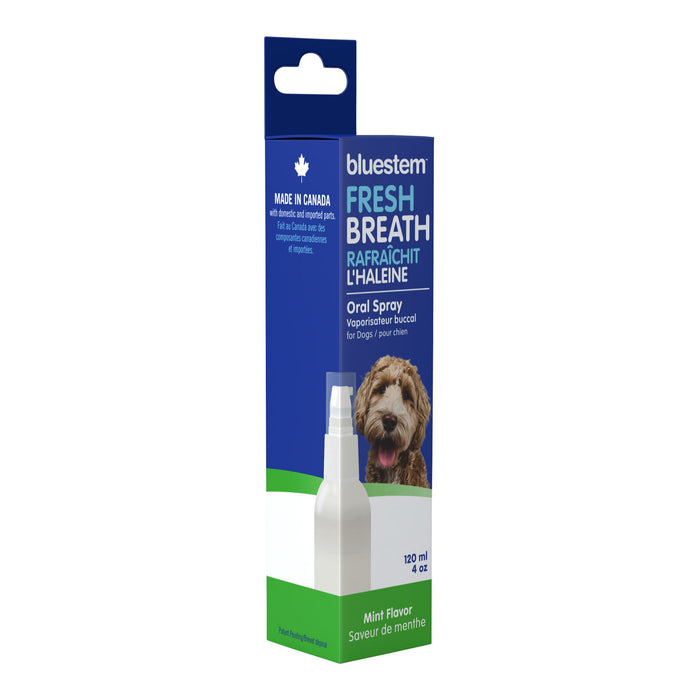 bluestem Oral Dog Spray Mint, 4 fl oz - Jeffers - Animal Health & Wellness > Oral Care