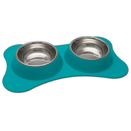 Bone Shaped Flex Diner - Jeffers - Animal & Pet Supplies > Pet Bowls, Feeders & Waterers