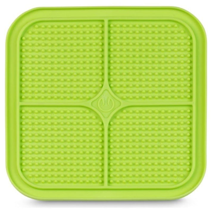 Boredom Busterz Green RELAX Treat Mat - Jeffers - Animal & Pet Supplies > Pet Bowls, Feeders & Waterers