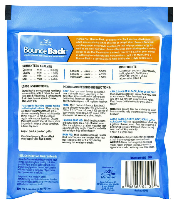 Bounce Back® - Jeffers - Animal Health & Wellness > Vitamins & Supplements