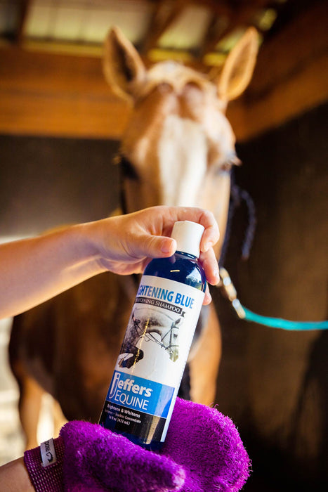 Brightening Blue Shampoo for Horses - Jeffers - Horse Supplies > Horse Grooming