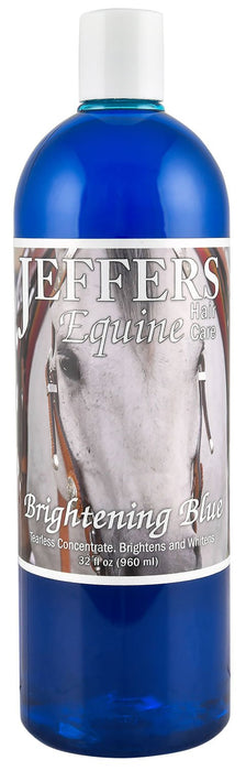 Brightening Blue Shampoo for Horses - Jeffers - Horse Supplies > Horse Grooming