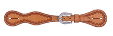 Buffalo Leather Cody Pro Tooled Spur Straps - Jeffers - Horse Supplies > Horse Tack > Stirrups