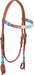 Buffalo Leather Sante Fe Browband Headstall, Full Size - Jeffers - Horse Supplies > Horse Tack > Bridles & Headstalls