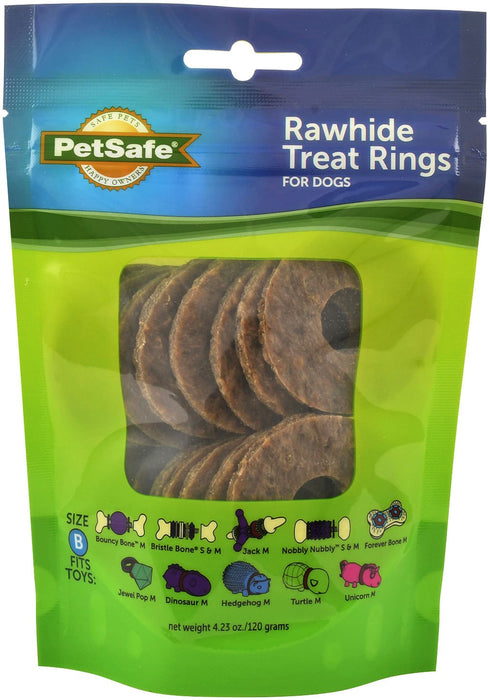 Busy Buddy Gnawhide Rings - Jeffers - Dog Supplies > Dog Treats