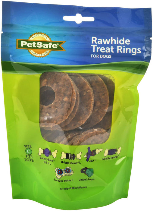 Busy Buddy Gnawhide Rings - Jeffers - Dog Supplies > Dog Treats