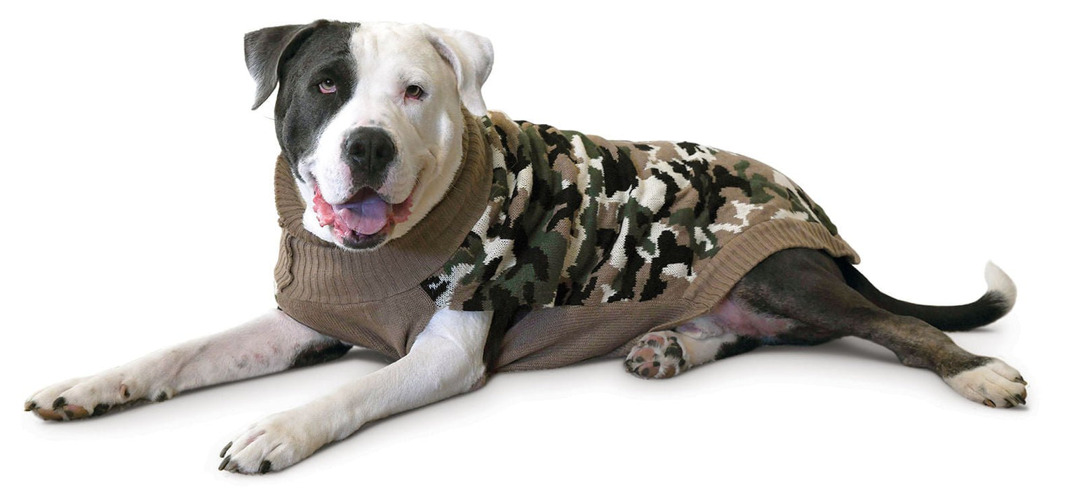 Camouflage Dog Sweater - Jeffers - Dog Supplies > Dog Apparel