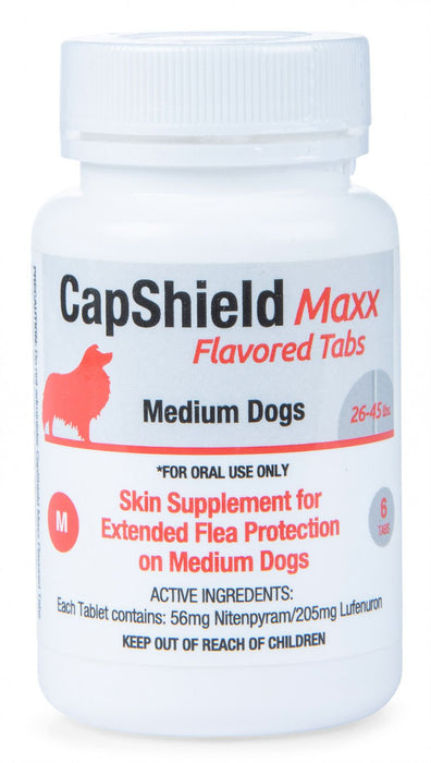 CapShield Maxx Flavored Tabs for Dogs - Jeffers - Animal Health & Wellness > Flea & Tick Control