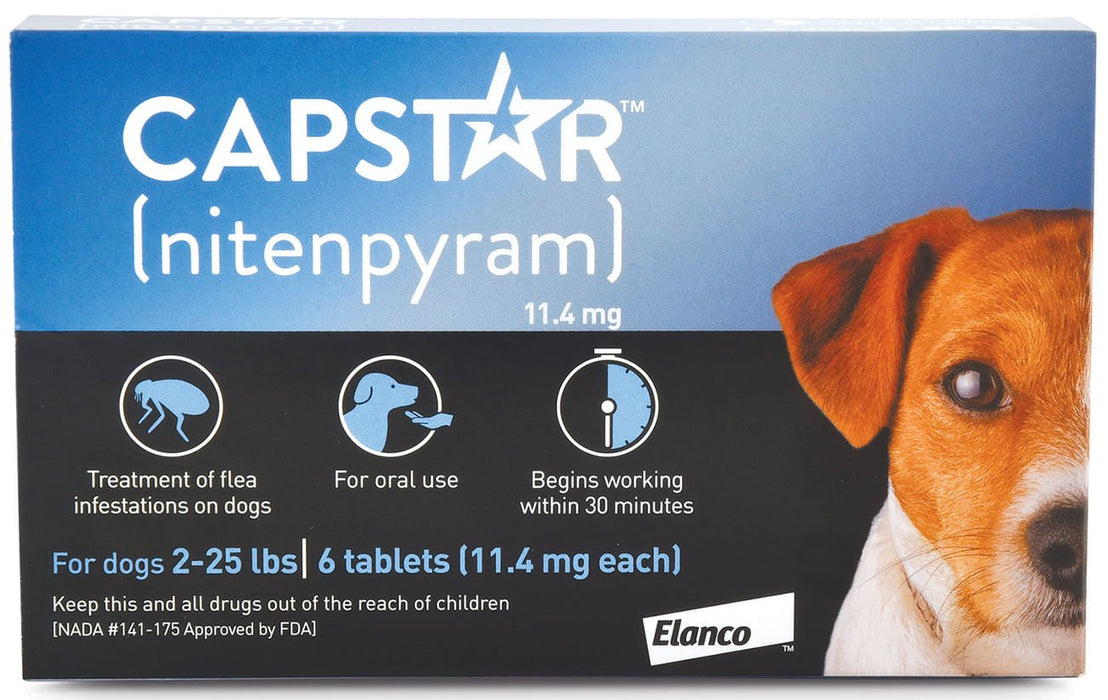 Capstar Oral Flea Treatment for Dogs - Jeffers - Animal Health & Wellness > Flea & Tick Control