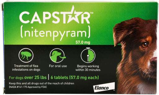 Capstar Oral Flea Treatment for Dogs - Jeffers - Animal Health & Wellness > Flea & Tick Control