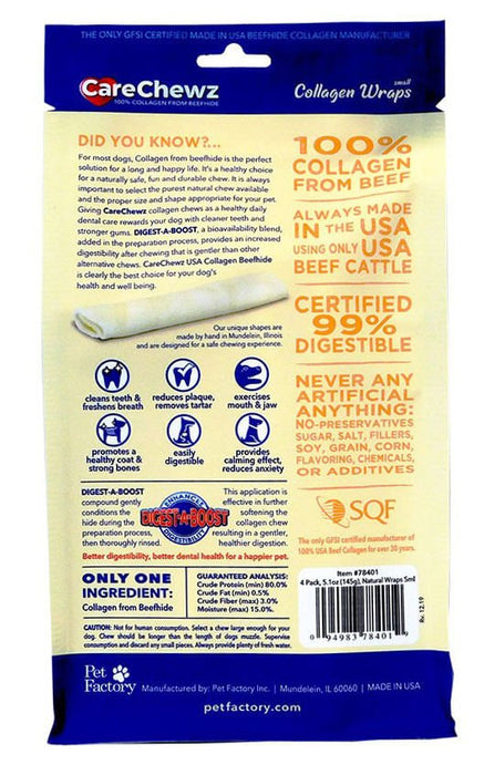 CareChewz Collagen Wraps - Jeffers - Dog Supplies > Dog Treats