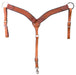 Cashel Chestnut Basket Stamp Breast Collar - Jeffers - Horse Supplies > Horse Tack > Breast Collars