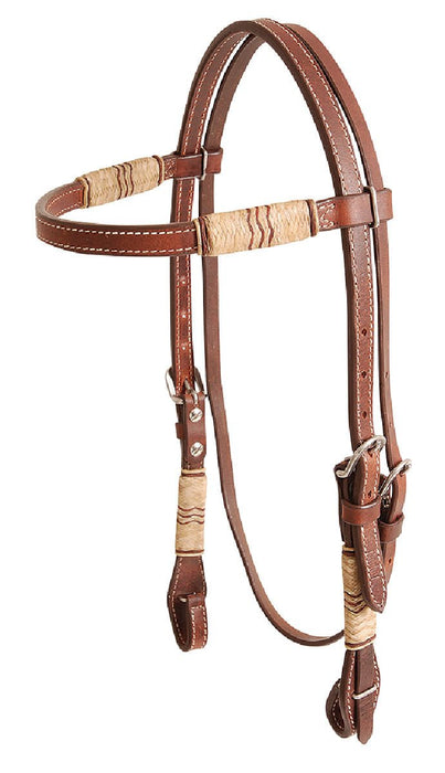 Cashel Rawhide Trim Browband Headstall