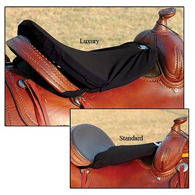 Cashel Tush Cushion (Western) Saddle Cushion, Black - Jeffers - Horse Supplies > Horse Tack > Saddles