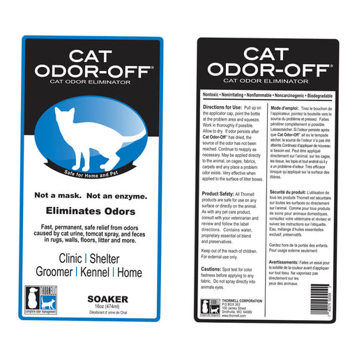 Cat Odor - Off Soaker 16 oz - Jeffers - Animal & Pet Supplies > Pet Odor & Stain Removers